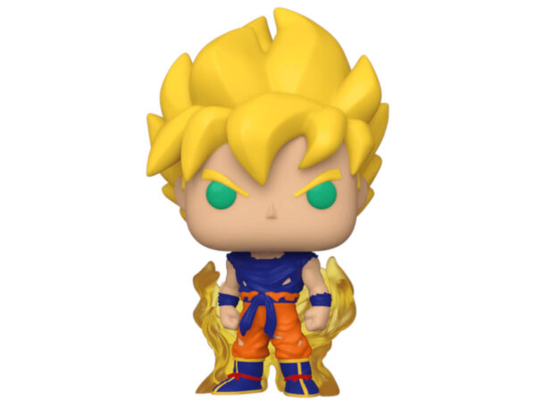 Dragon Ball Z S8 Funko Pop Animazione Vinile Figure Super Saiyan Goku Prima Apparizione 9 cm - immagine 2