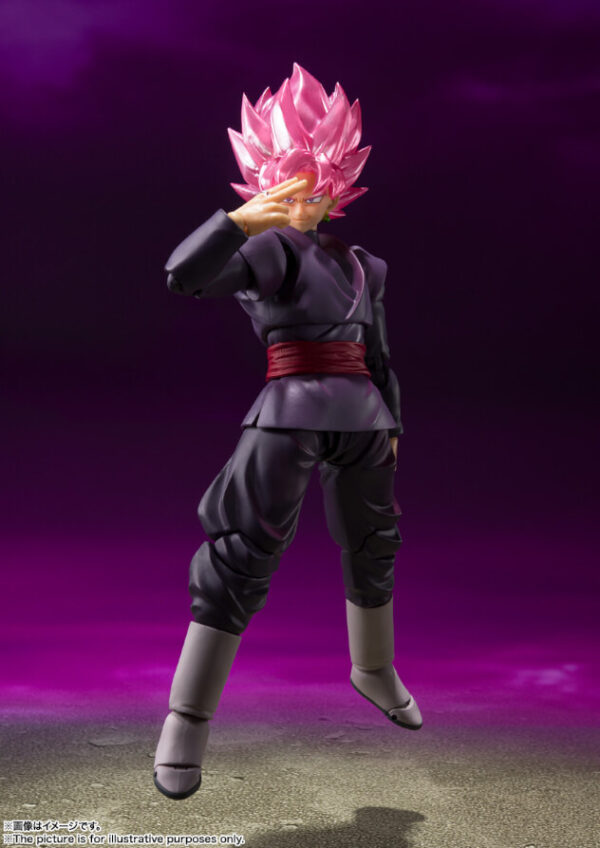 Dragon Ball SH Figuarts Goku Black Super Saiyan Rose' Action Figur Bandai