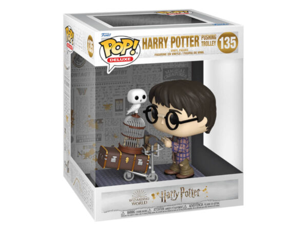 Harry Potter Funko POP Film Vinile Figure Harry che Spinge il Carrello 15 Cm