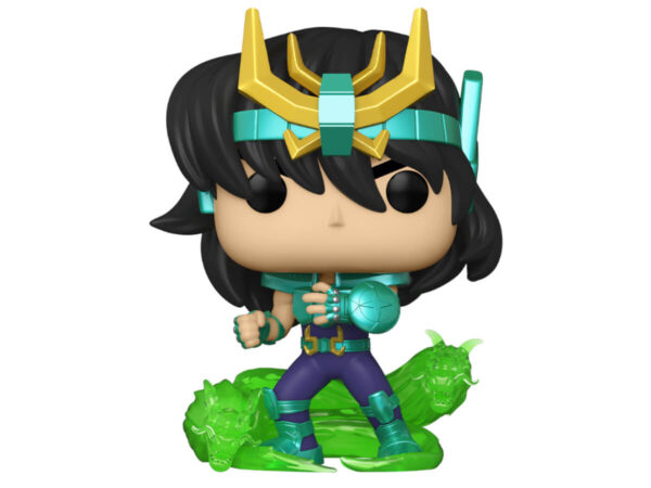 Saint Seiya Funko POP Animazione Vinile Figure Dragon Shiryu 9 cm - immagine 2