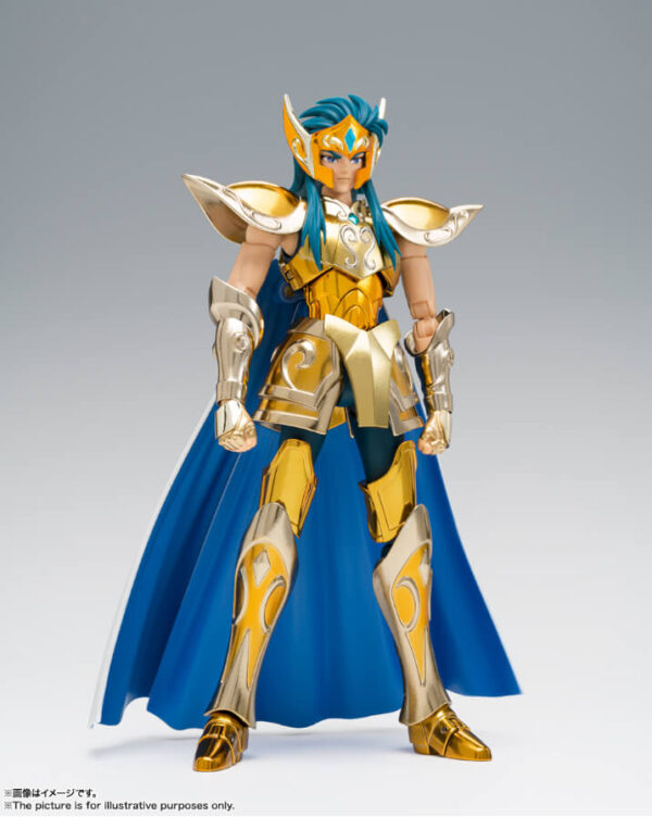 Saint Seiya Saint Cloth Myth Ex Aquarius Camus (revival Version) 18 Cm Bandai Tamashii Nations - immagine 2