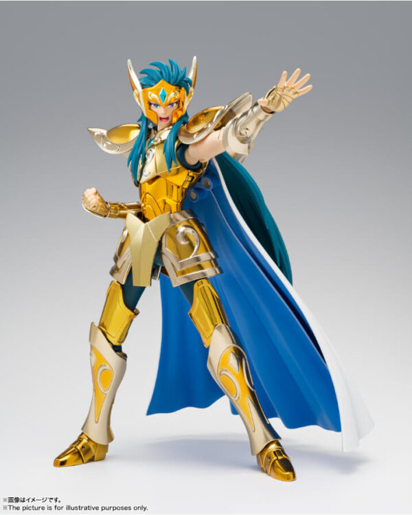 Saint Seiya Saint Cloth Myth Ex Aquarius Camus (revival Version) 18 Cm Bandai Tamashii Nations - immagine 4