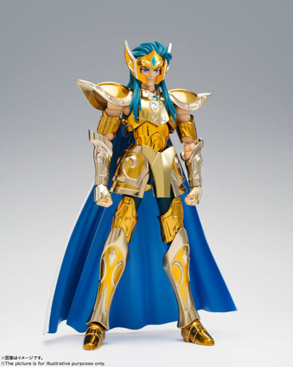 Saint Seiya Saint Cloth Myth Ex Aquarius Camus (revival Version) 18 Cm Bandai Tamashii Nations - immagine 3