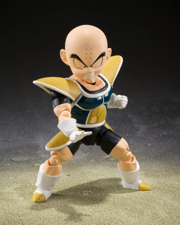 Dragon Ball Z S.h. Figuarts Krillin (battle Clothes) 11 Cm Bandai Tamashii Nations - immagine 2