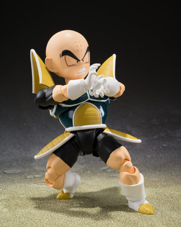 Dragon Ball Z S.h. Figuarts Krillin (battle Clothes) 11 Cm Bandai Tamashii Nations - immagine 3