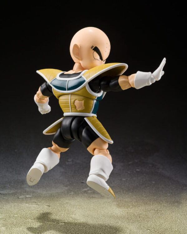 Dragon Ball Z S.h. Figuarts Krillin (battle Clothes) 11 Cm Bandai Tamashii Nations - immagine 4