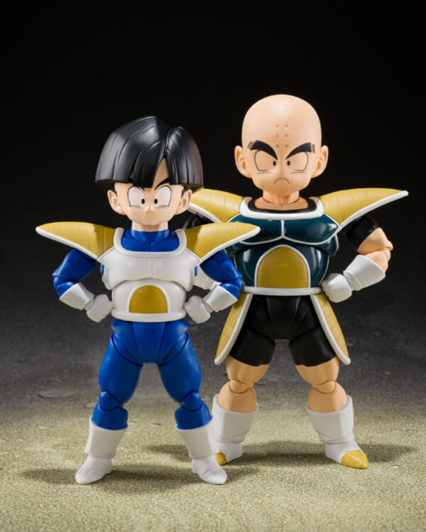 Dragon Ball Z S.h. Figuarts Krillin (battle Clothes) 11 Cm Bandai Tamashii Nations - immagine 7