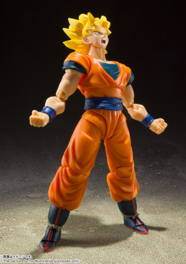 Dragon Ball Z Super Saiyan Full Power Son Goku Bandai - immagine 2