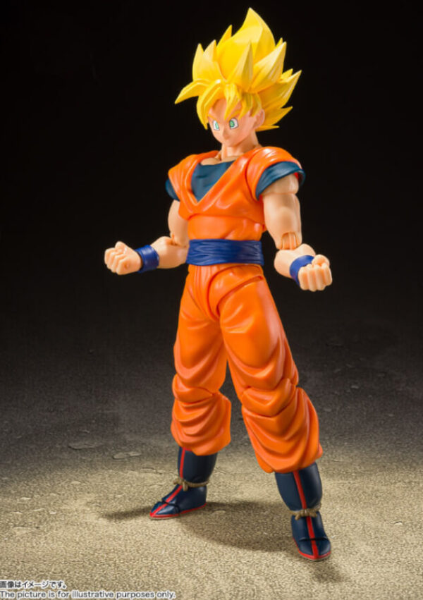 Dragon Ball Z Super Saiyan Full Power Son Goku Bandai - immagine 6