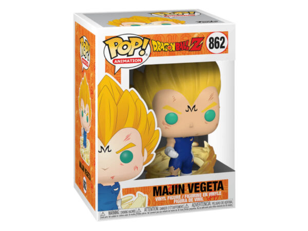 Dragon Ball Z S8 Funko Pop Animazione Vinile Figure Majin Vegeta 9 cm