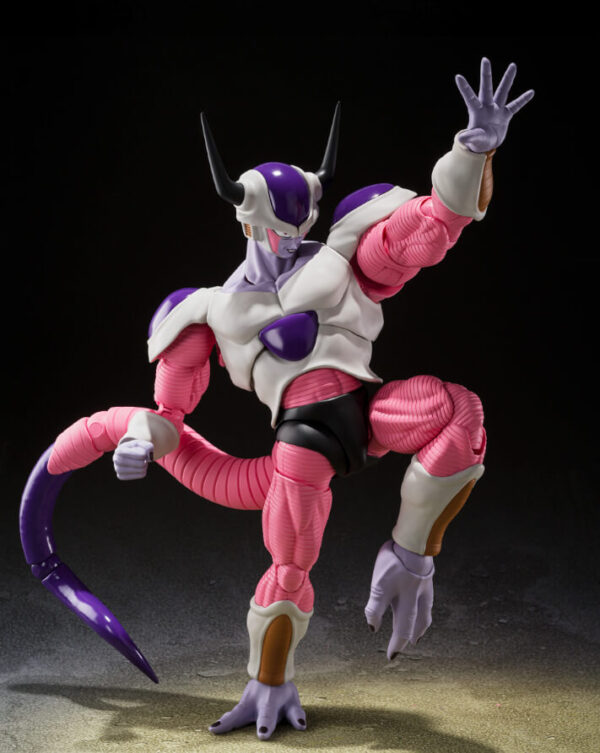 Dragon Ball Z S.h. Figuarts Action Figure Frieza Second Form 19 Cm Bandai Tamashii Nations - immagine 4