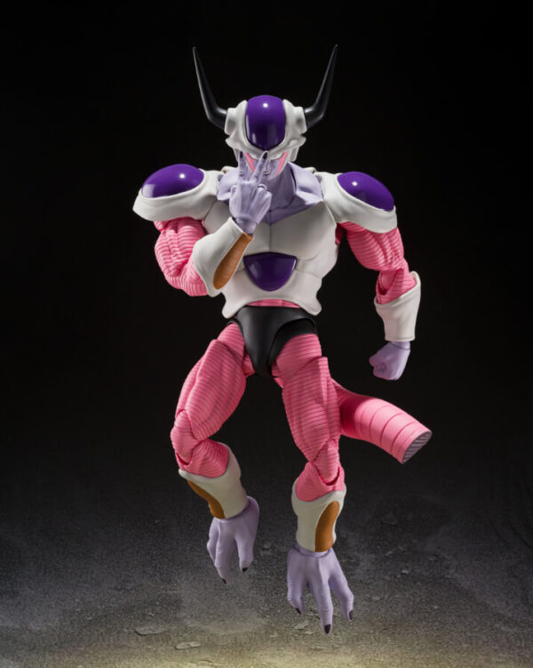 Dragon Ball Z S.h. Figuarts Action Figure Frieza Second Form 19 Cm Bandai Tamashii Nations - immagine 5