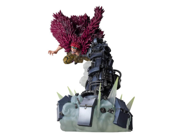 One Piece Figuartszero Pvc Statua Extra Battle Eustass Kid Battle Of Monsters On Onigashima 35 Cm Bandai Tamashii Nations