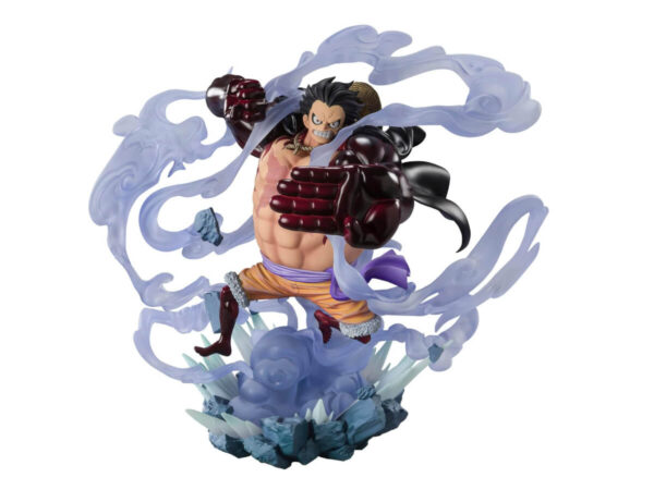 One Piece Figuartszero Pvc Statua Extra Battle Monkey D. Luffy Gear 4 21 Cm Bandai Tamashii Nations