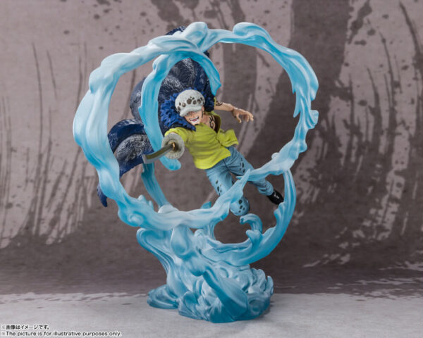 One Piece Figuartszero Pvc Statua Extra Battle Trafalgar Law Battle Of Monsters On Onigashima 24 Cm Bandai Tamashii Nations - immagine 3