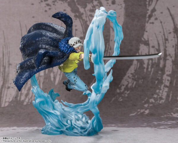 One Piece Figuartszero Pvc Statua Extra Battle Trafalgar Law Battle Of Monsters On Onigashima 24 Cm Bandai Tamashii Nations - immagine 5