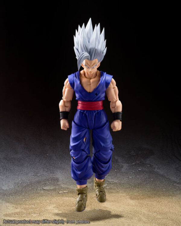 Dragon Ball Super: Super Hero S.h. Figuarts Action Figure Son Gohan Beast 15 Cm Bandai Tamashii Nations - immagine 2