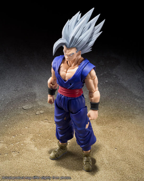 Dragon Ball Super: Super Hero S.h. Figuarts Action Figure Son Gohan Beast 15 Cm Bandai Tamashii Nations - immagine 5