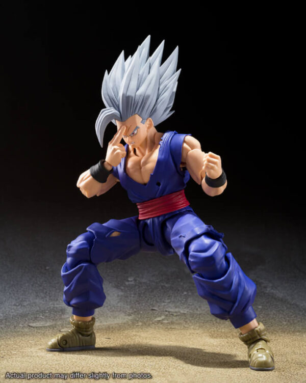 Dragon Ball Super: Super Hero S.h. Figuarts Action Figure Son Gohan Beast 15 Cm Bandai Tamashii Nations - immagine 4