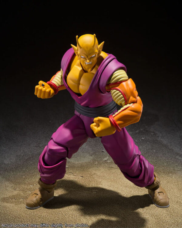 Dragon Ball Super: Super Hero S.h. Figuarts Action Figure Orange Piccolo 19 Cm Bandai Tamashii Nations - immagine 2