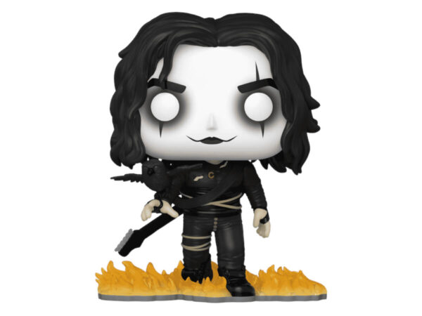 Il Corvo Funko Pop Film Vinile Figure Eric Draven con Corvo 9 cm - immagine 2