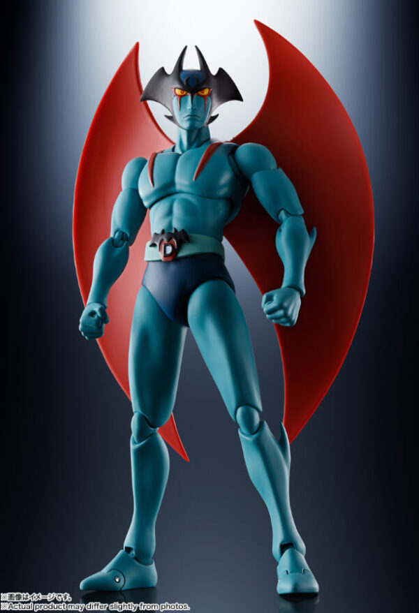 Mazinger Z VS Devilman S.h. Figuarts Action Figure Devilman D.c. 50th Anniversary Edition 17 Cm Bandai Tamashii Nations - immagine 2