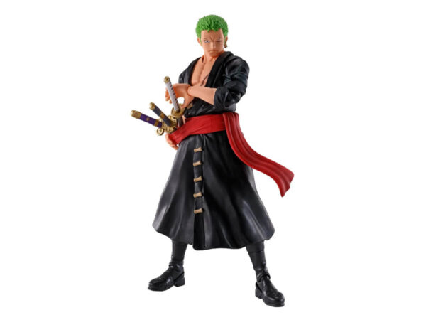 One Piece S.h. Figuarts Action Figure Roronoa Zoro (the Raid On Onigashima) 15 Cm Bandai Tamashii Nations